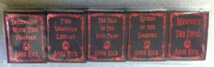 NI178 Anne Rice Books (red foil) set/5