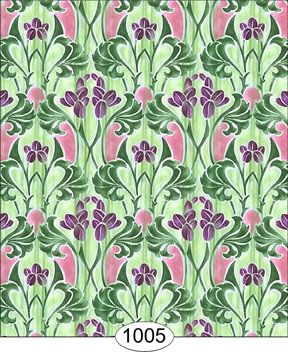 Art Nouveau Closed Tulips WAL1005