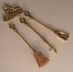 Art Nouveau Fire Tools by Brooke Tucker bt0215