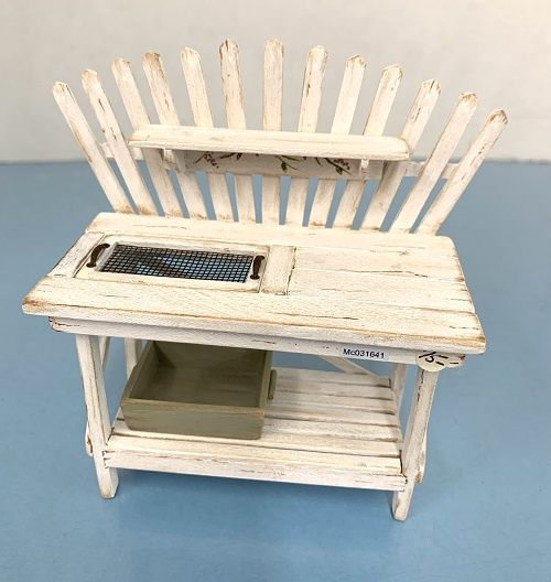 Artisan Signed Potting Table mc031641