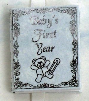 NI219 Baby's First Year Book - Blue