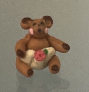 Baby Brown Bear Wearing a Diaper Beary1c