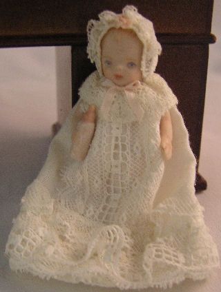 Baby Doll in Christening Gown DRD1028