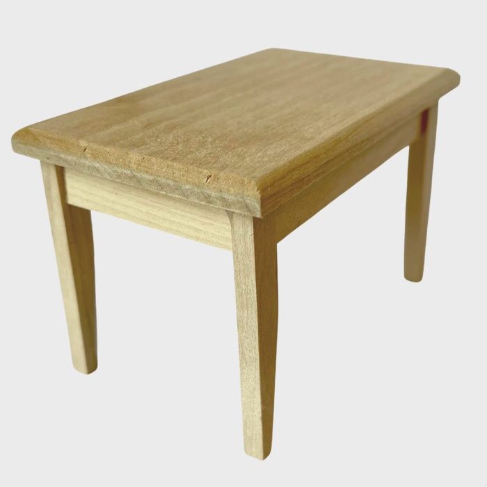Bare Wood Rectangular Table BA029