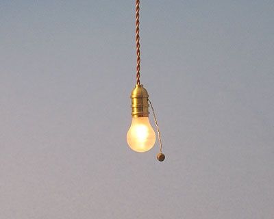 Bare Bulb With Pull Chain bb700
