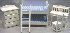 5 Piece Bunk Bed Set w/Desk NCTLF207