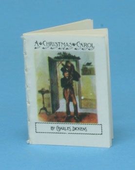 A Christmas Carol Book Antique Repro car1305