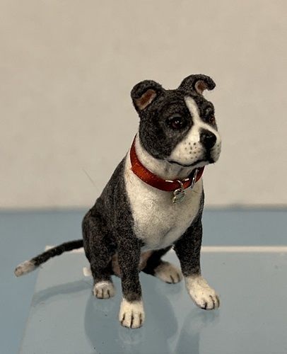 MC030931 American Pit Bull Terrier by "Heart Felt Canines" mc030931