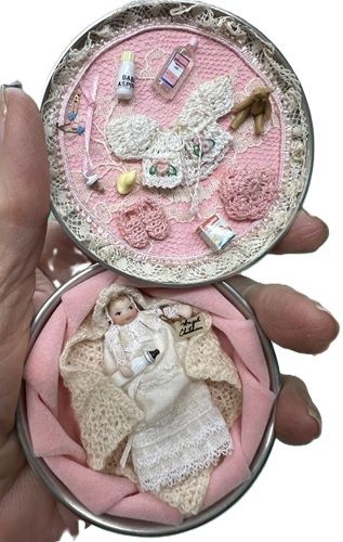 Angel Child Baby in Pewter Case PS074
