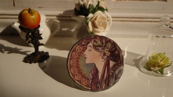 Art Nouveau Plate ttmt002