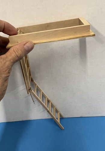 Attic Stairs Pull Down - Treads mc1074x
