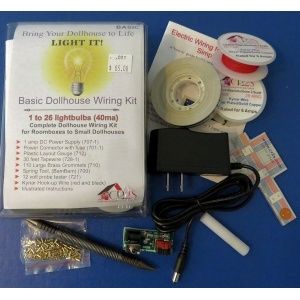 Basic Complete Dollhouse Wiring Kit crs2001