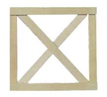 7502 Crossbuck Fence Gate hw7502