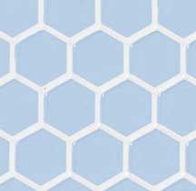7328 Blue Large Hexagon hw7328