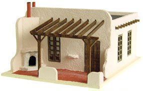 1:144 Adobe Patio House mc031282