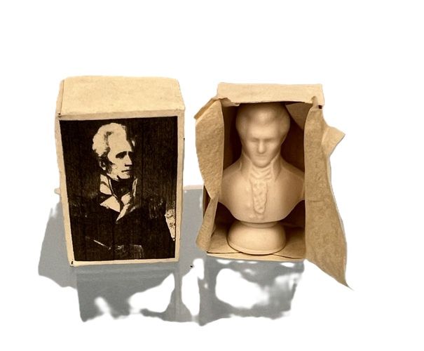 Andrew Jackson Bust by Judy Liddington in Presentation Box ps044d