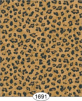 Animal Print - Leopard 2 Brown - 1691 (3 Sheets of paper) 1691