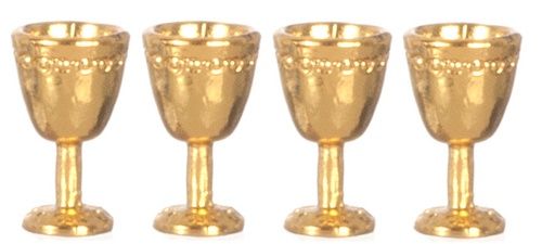 Antique Gold Goblets G8175