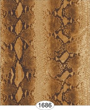 Animal Print - Snake Python Red Rust - 1686 (3 Sheets of paper) 1686
