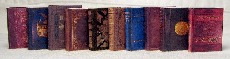 NI109 Antique Books #2 set/10