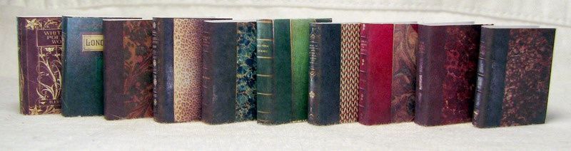Ni111 Antique Books #4 set/10