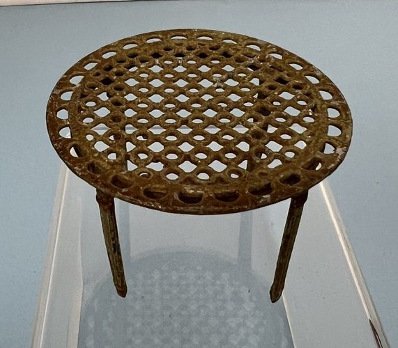 Antique French Metal Table mn584