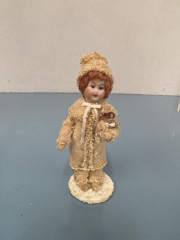 Antique Reproduction Snow Baby by Renee' Derra mn188