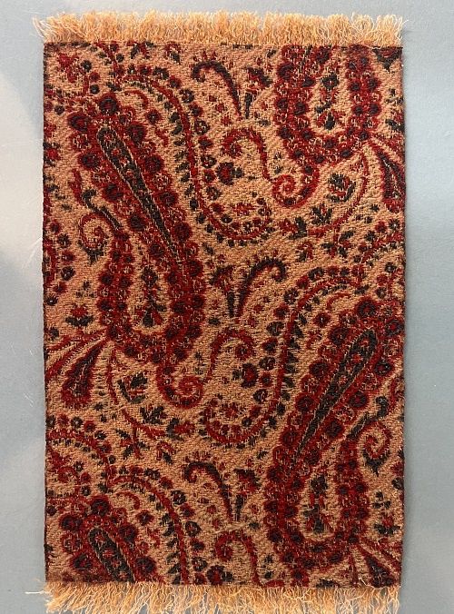Antique Reversible Rug- Red, Blue, and Beige mc1873x