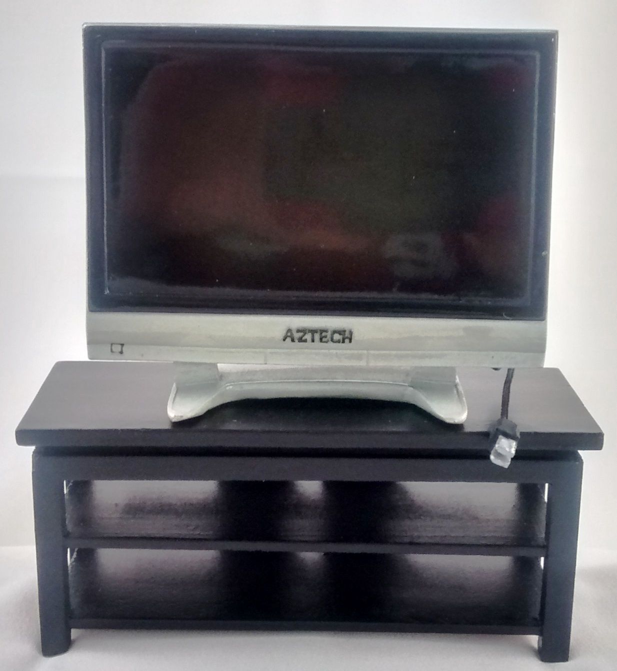 Aztech Widescreen TV with Power Cord 1:12 Scale azt0919