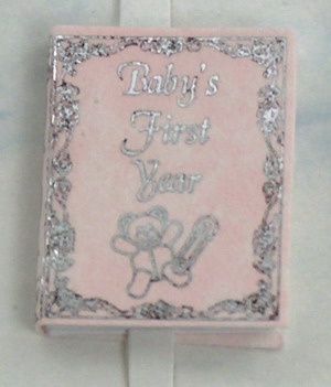 NI218 Baby's First Year Book - Pink