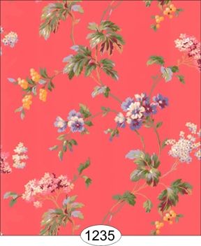 Bella Floral - Terra Cotta WAL1235