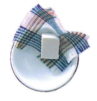Basin with Soap &amp; Cloth car1620