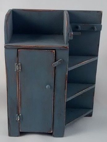 Bathroom Cabinet Blue Shabby Chic bh71315b