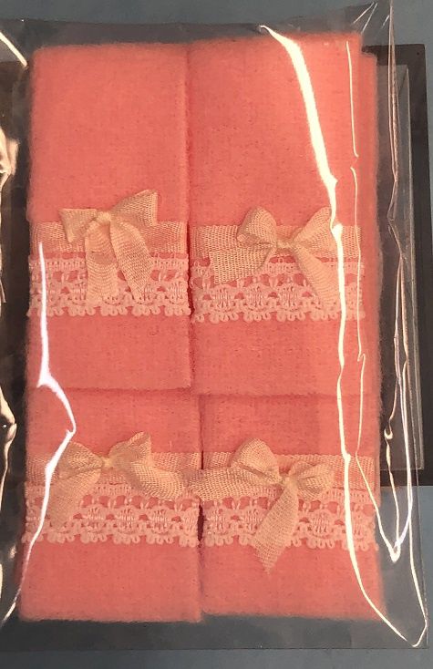 Bath Towels, Pink ba221p