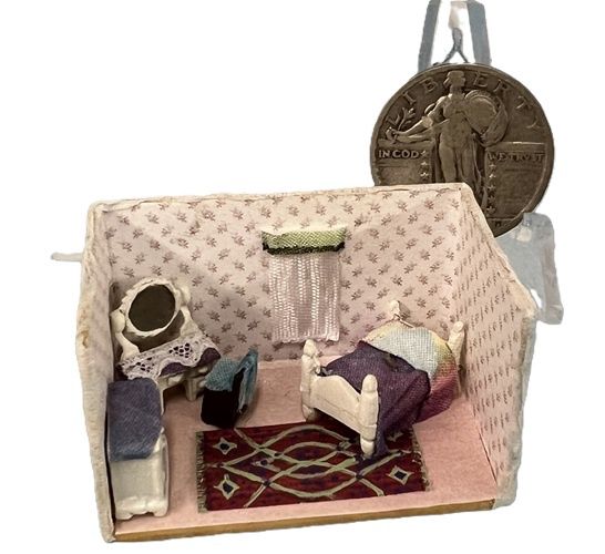 Bedroom in 144th Scale ps032