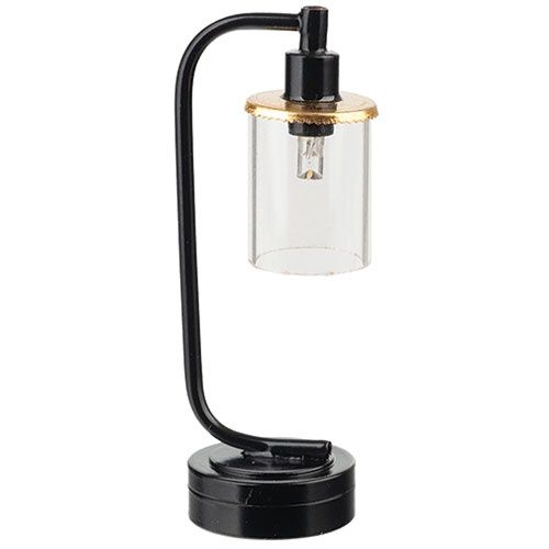 Battery Black Table Lamp hw31044