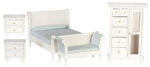 Bedroom Set/5/White T0132