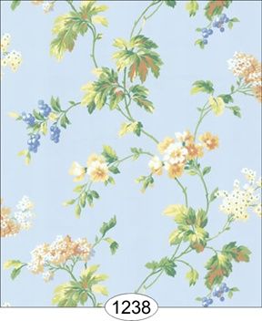 Bella Floral - Blue WAL1238
