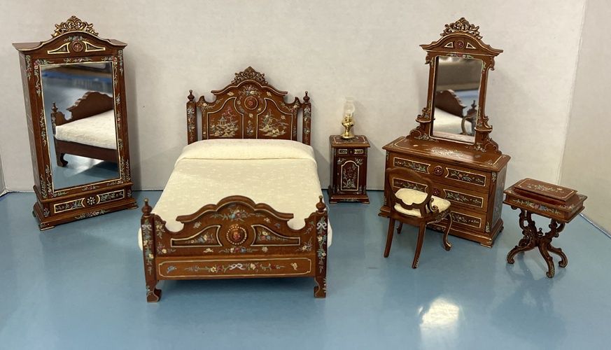 Bespaq Fine Furniture 6 Piece Bedroom Set mc1462x