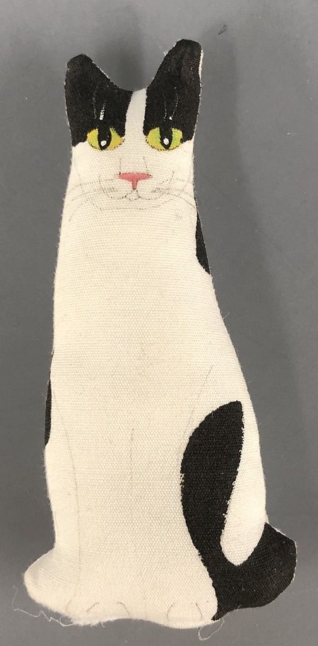Black and White Cat Pillow MC00956