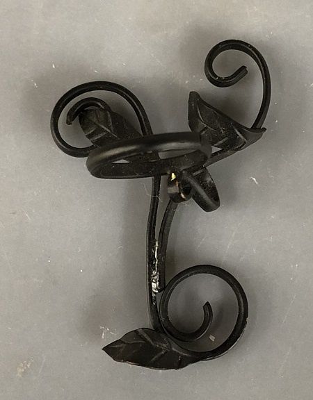 Black Metal Potted Plant Holder MC02714