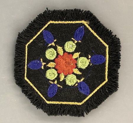 Black Octagon Rug MC00889