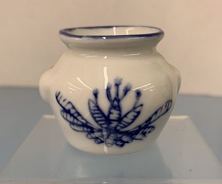 Blue Decorated China Cachepot mc031450