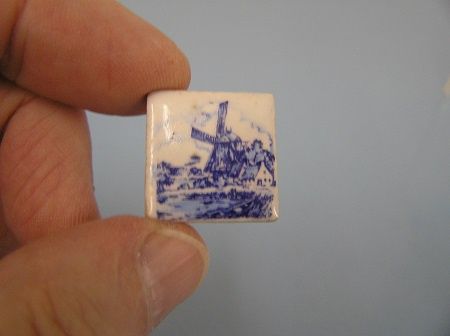 Blue Dutch Windmill Trivet MC05609