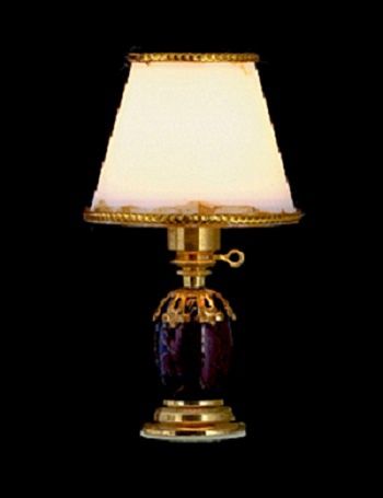 Blue Floral Base Lamp azt8566