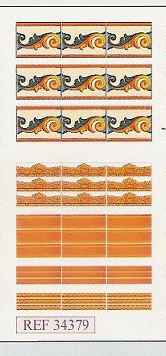Borders to use with tiles 34379 ref34379
