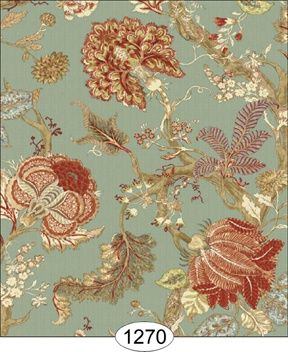 Bountiful Flora - Blue WAL1270