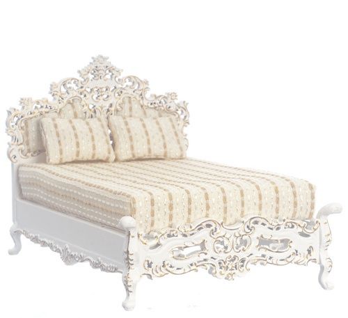Bourbon Bed/White/H.P. P5391