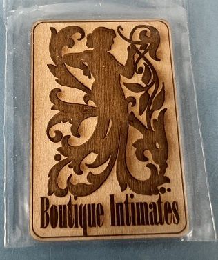 Boutique Intimates Wood Sign MC031539