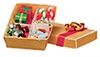 Box Of Christmas Decorations AZB0232